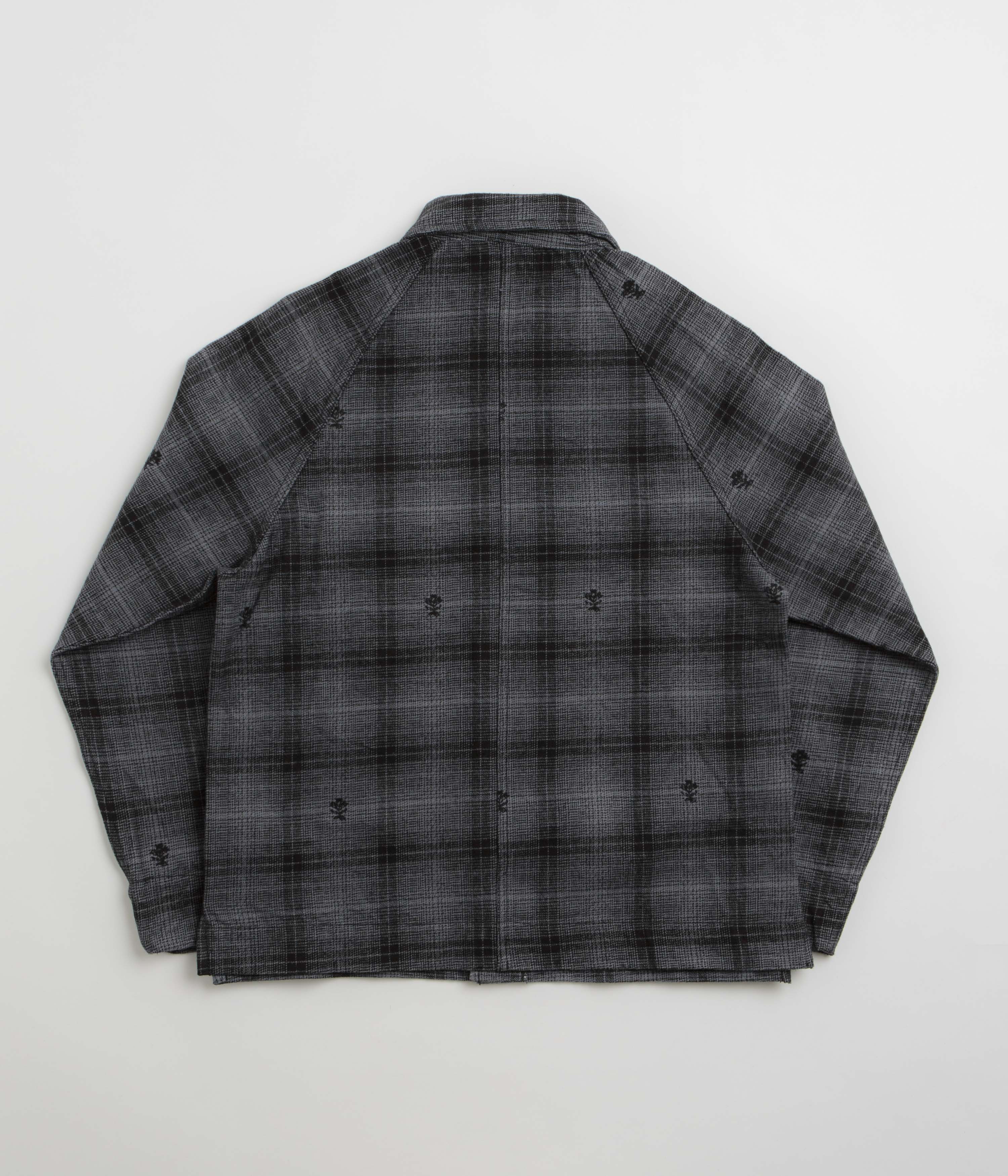 Service Works Thistle Plaid FOH Jacket - Black