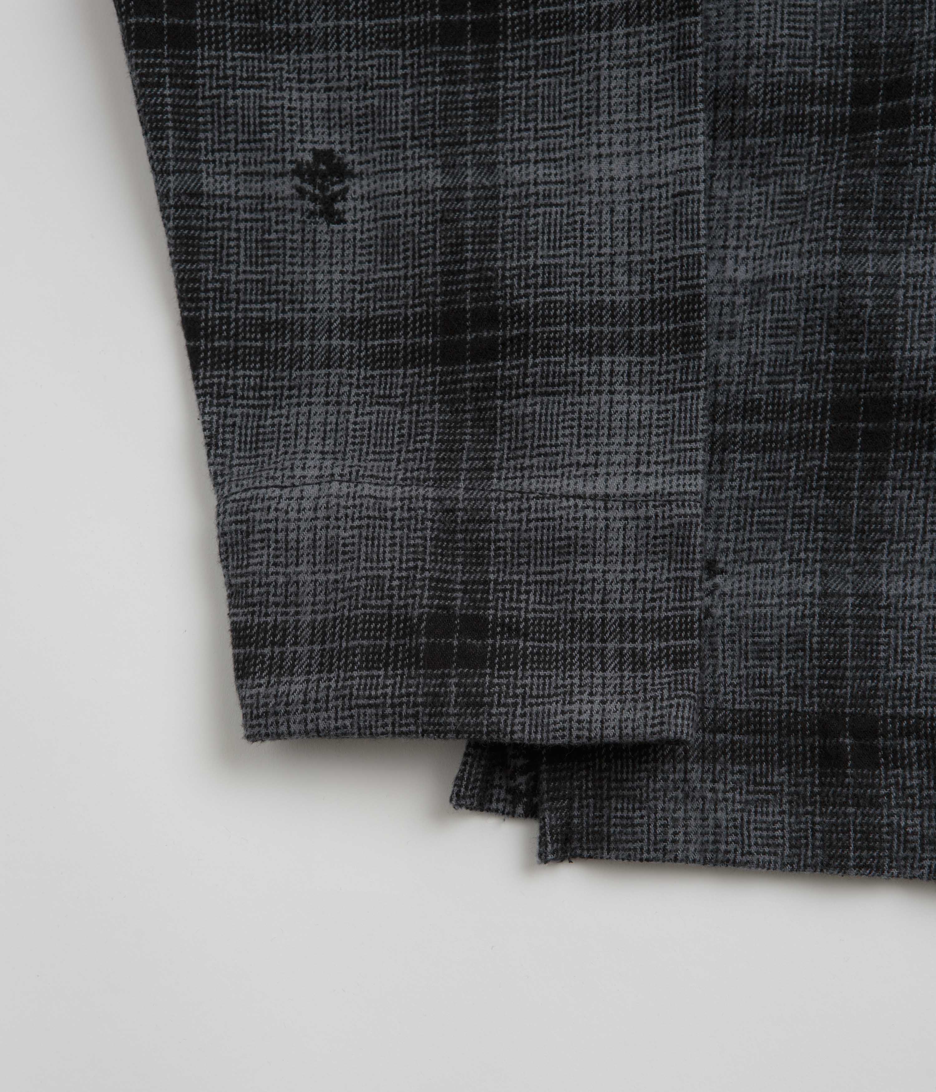 Service Works Thistle Plaid FOH Jacket - Black