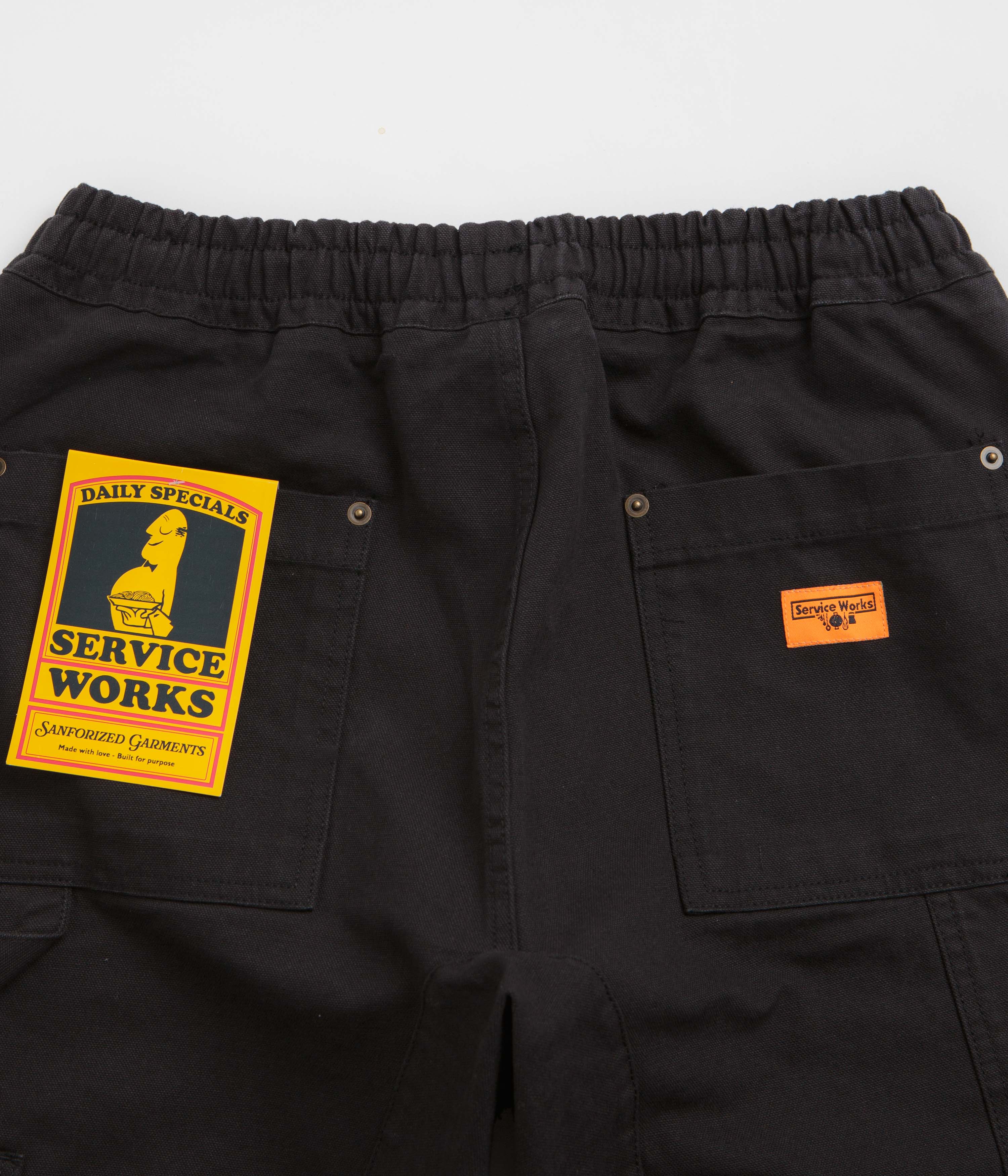 Service Works Utility Chef Pants - Black