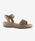 Shimmy Gold – Wedge Heels for Women