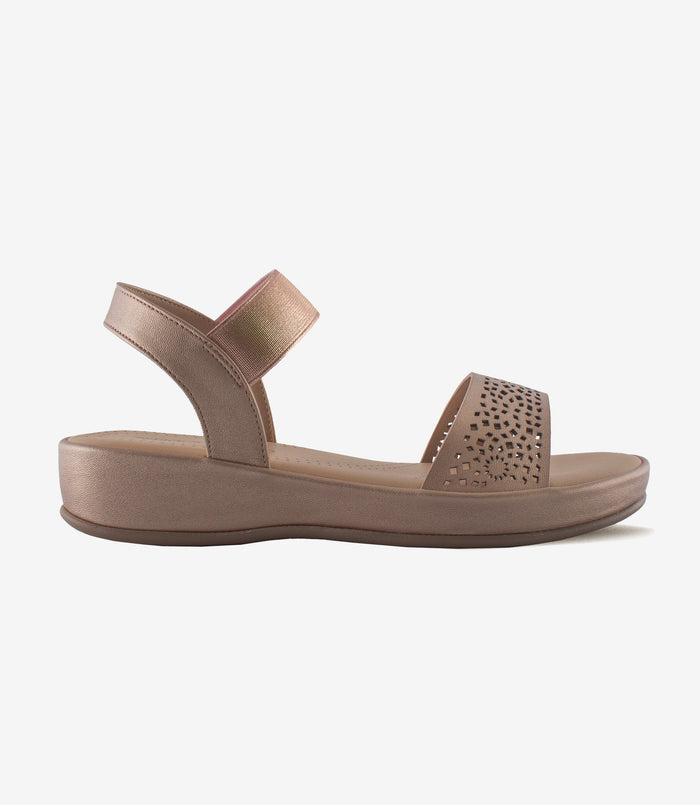 Shimmy Rose Gold – Wedge Heels for Women