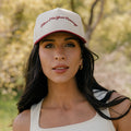 Show Me Your Piercings Trucker Hat in Berry