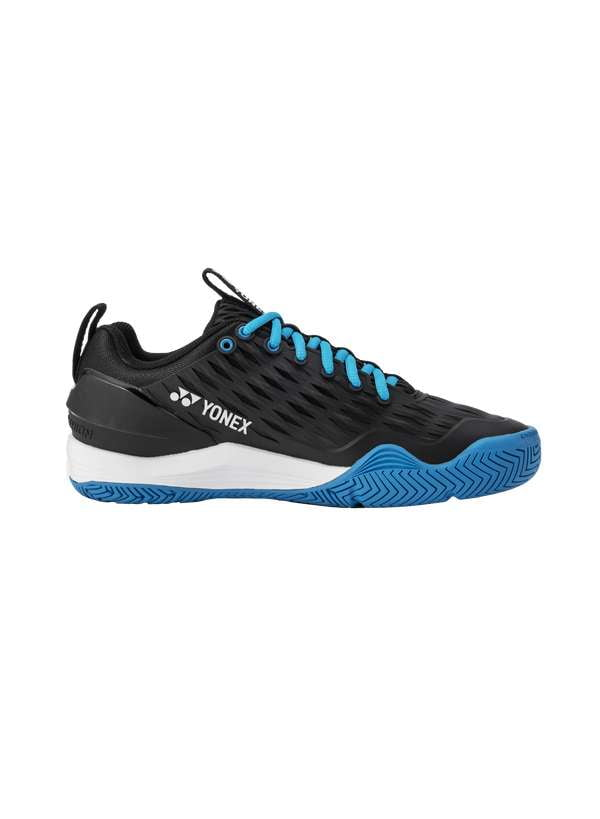 YONEX MEN'S POWER CUSHION ECLIPSION 3 TENNIS SHOES 2021 in Black/Blue