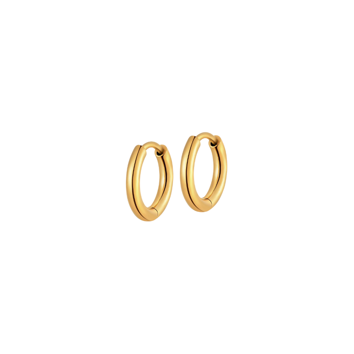 Slim Clicker Hoops in Titanium (multiple sizes)