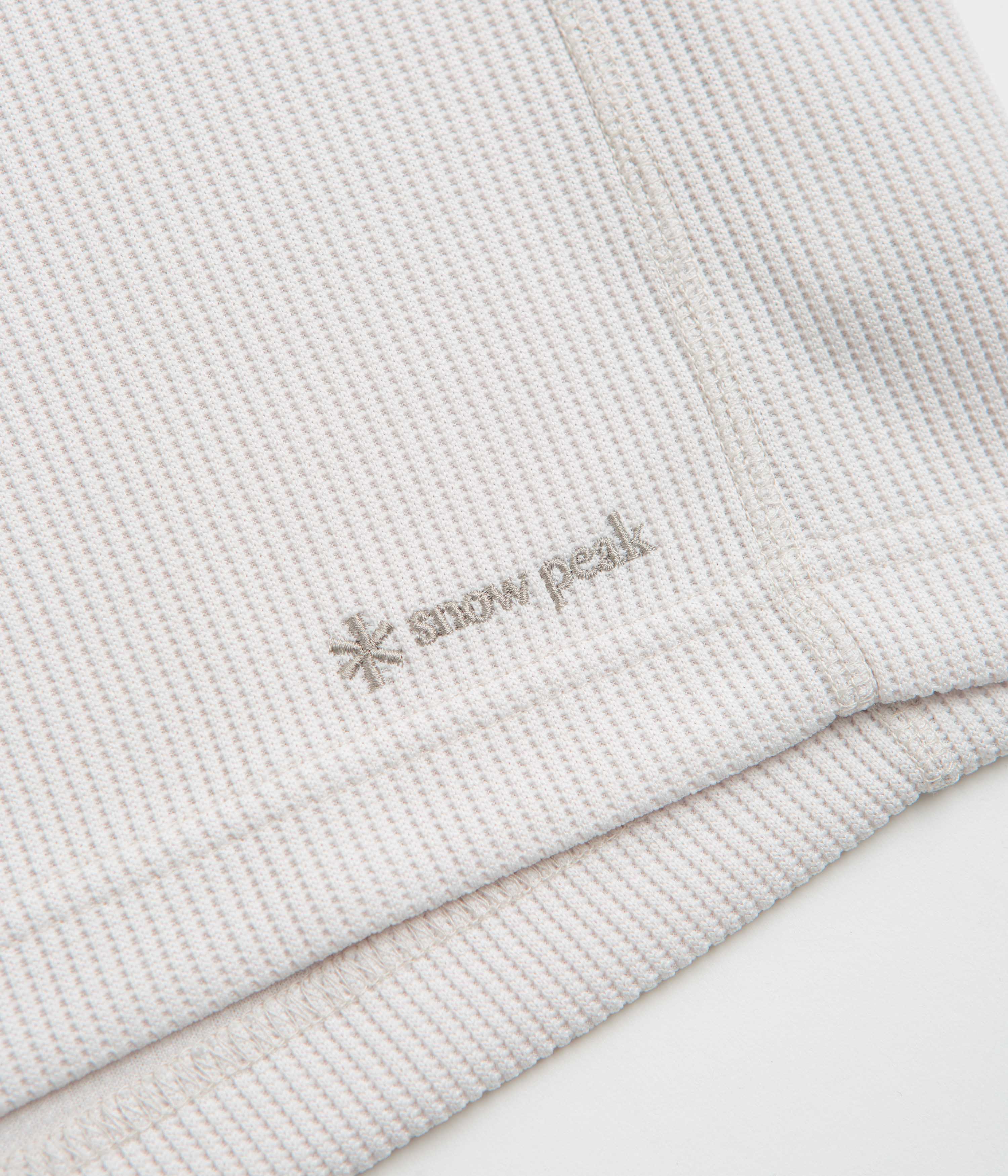 Snow Peak Dry Thermal T-Shirt - Off White
