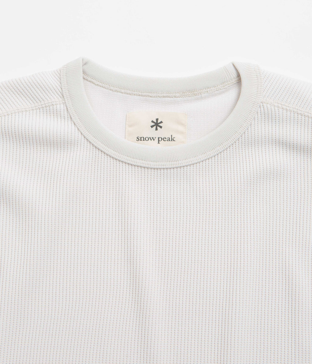 Snow Peak Dry Thermal T-Shirt - Off White