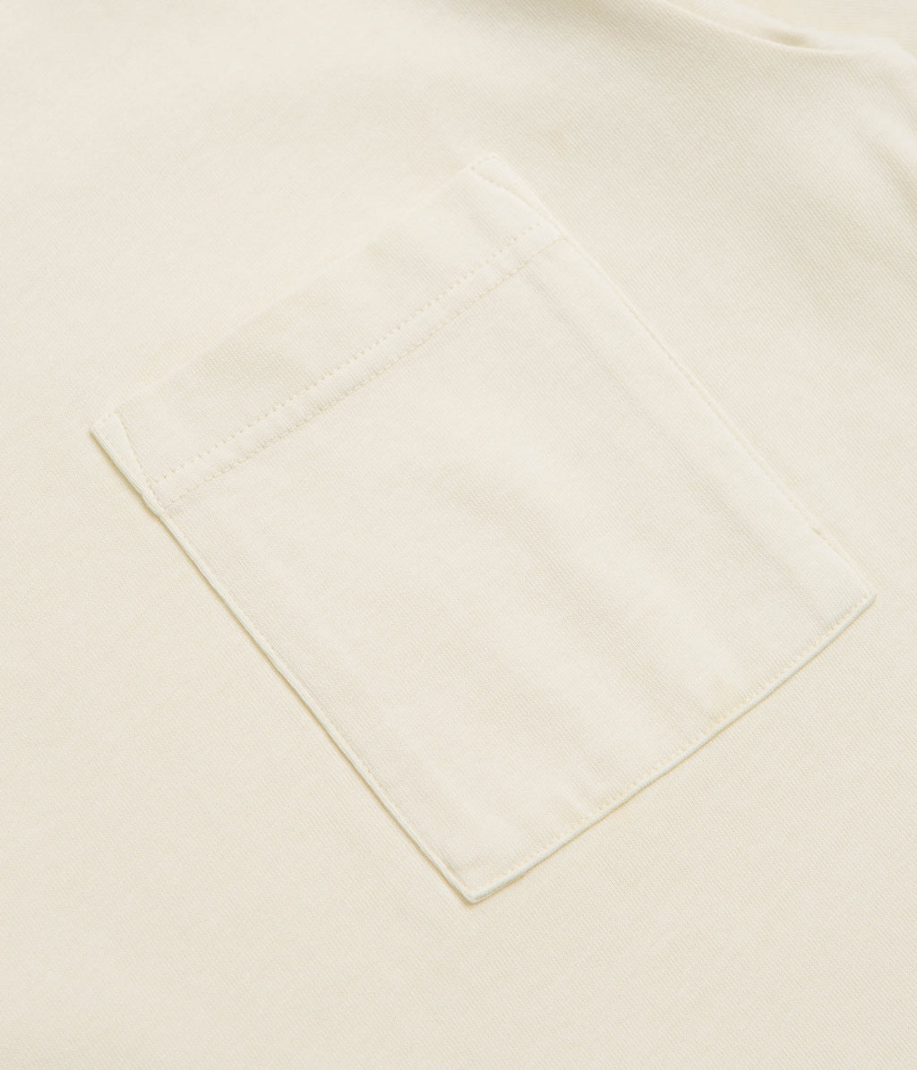 Snow Peak Garment Dyed T-Shirt - Ivory