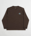 Snow Peak Living With Nature Long Sleeve T-Shirt - Dark Brown