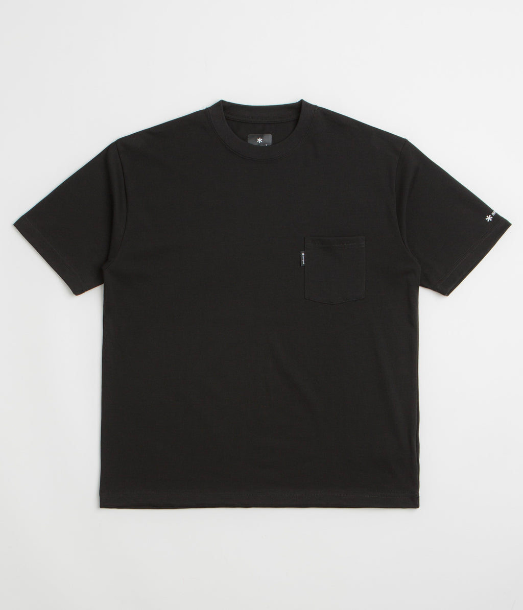 Snow Peak NSD Pocket T-Shirt - Black