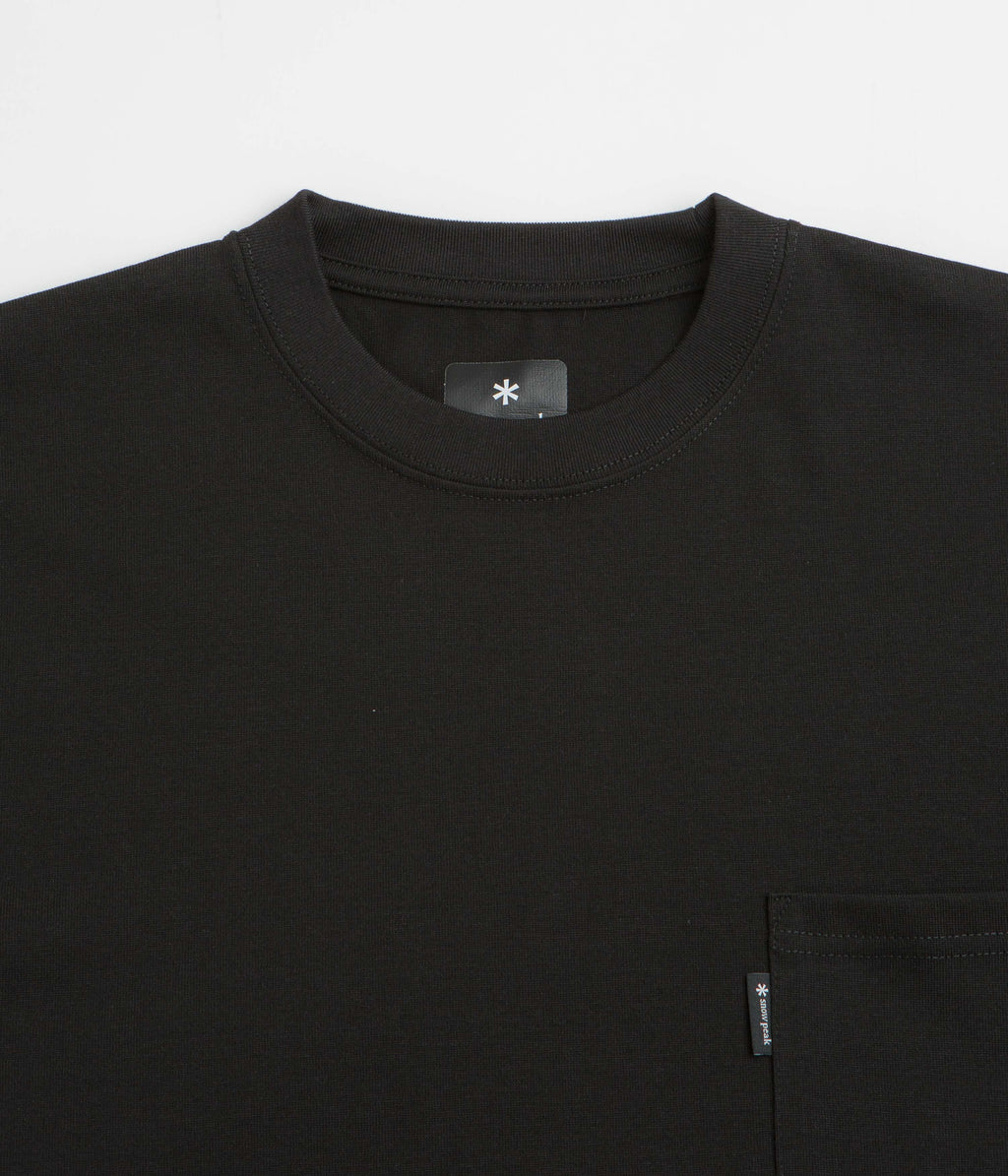 Snow Peak NSD Pocket T-Shirt - Black