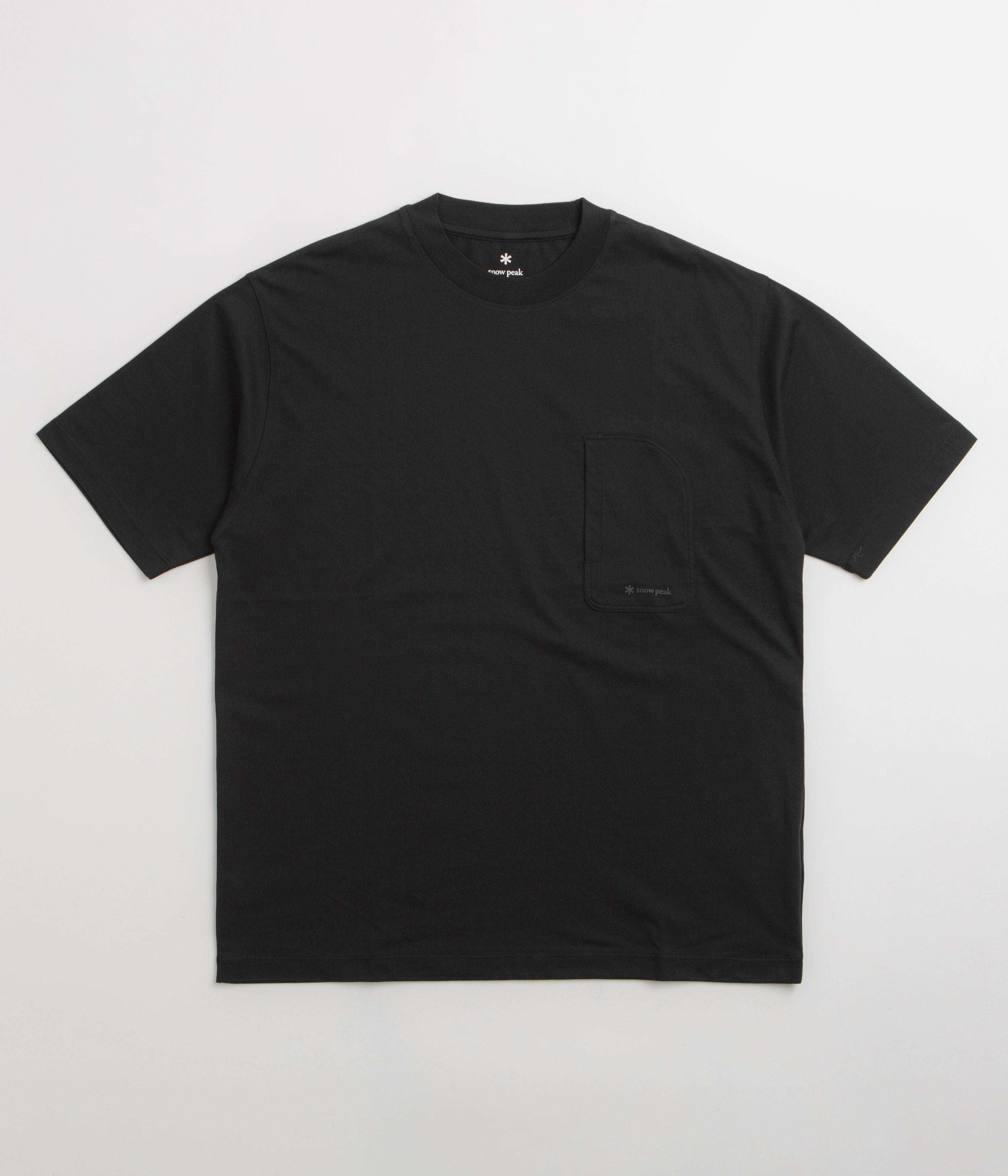 Snow Peak OG Mercerized T-Shirt - Black