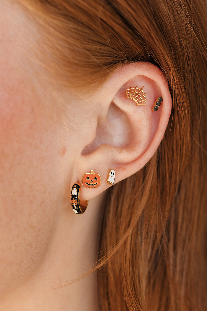 Spiderweb Flat Back Stud
