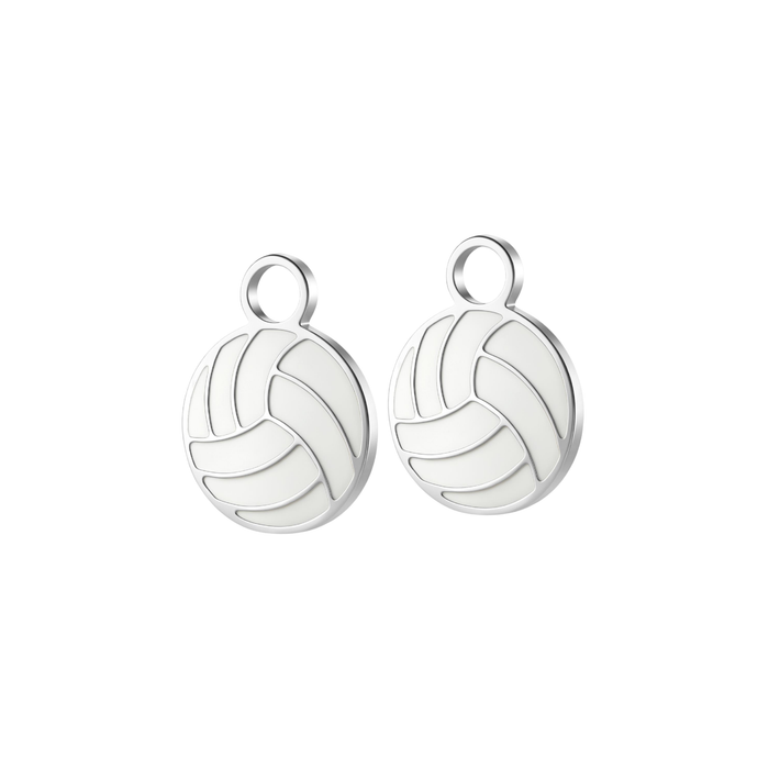 Spike It Enamel Hoop Charm