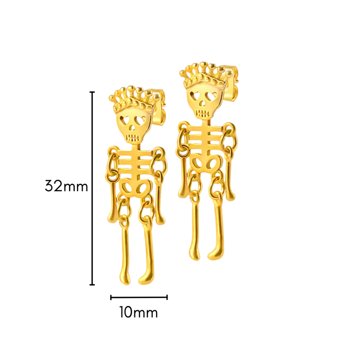 Spooky Scary Skeleton Dangles