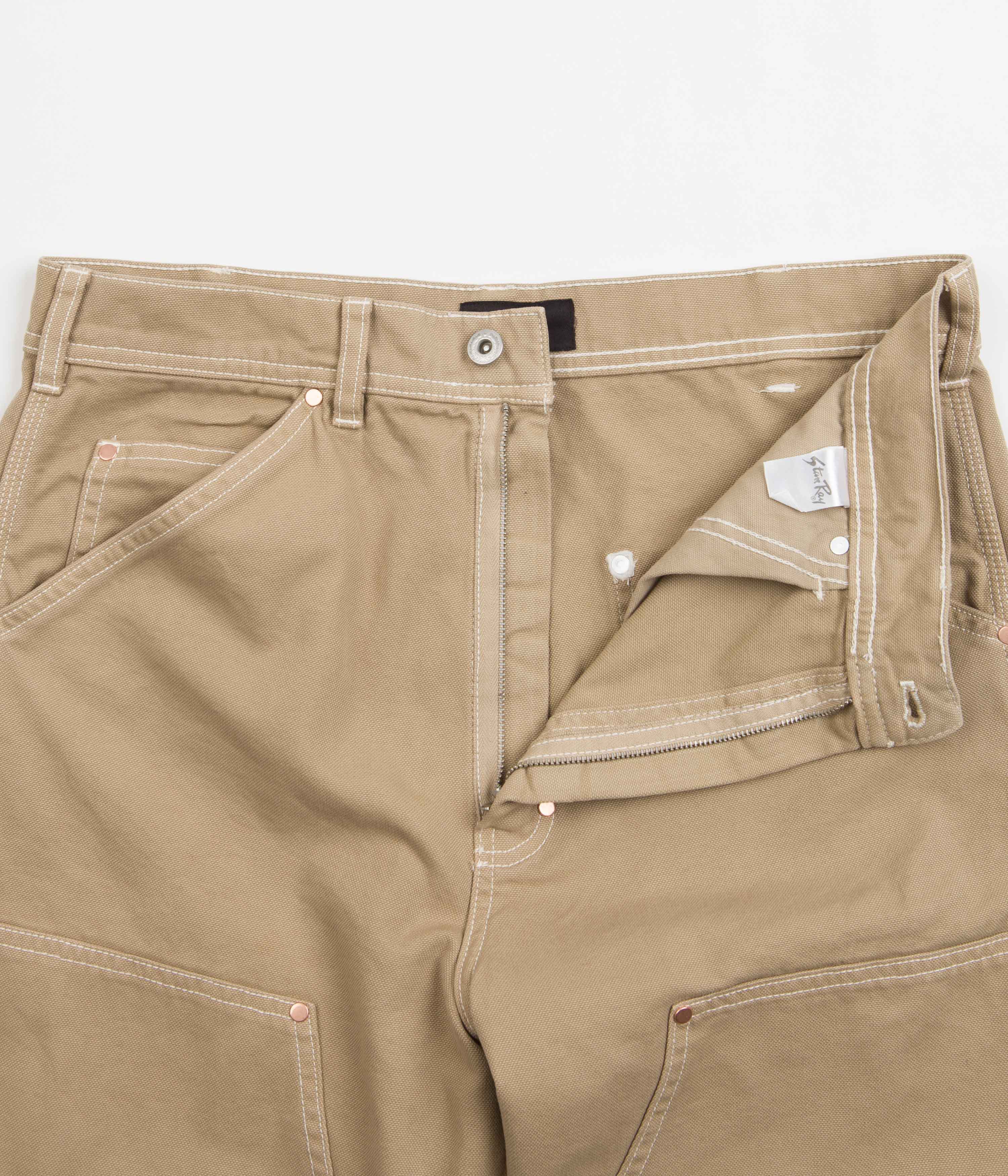 Stan Ray Double Knee Pants - Khaki Duck
