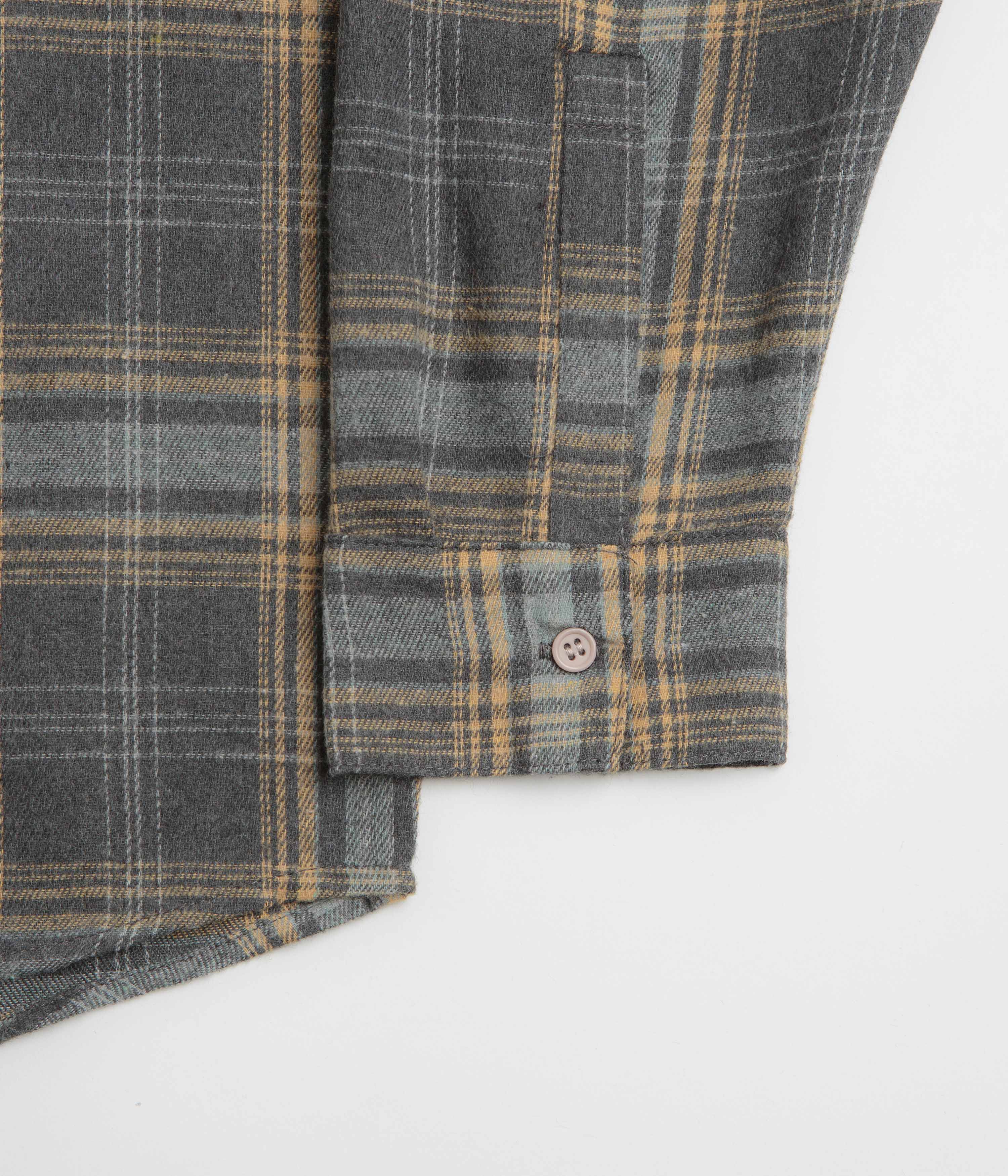 Stan Ray Flannel Shirt - Charcoal Plaid