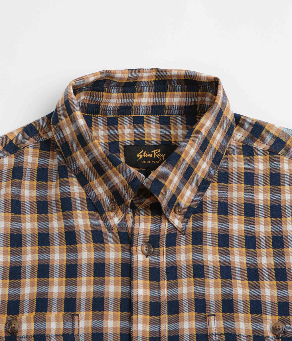 Stan Ray Flannel Shirt - Navy Check