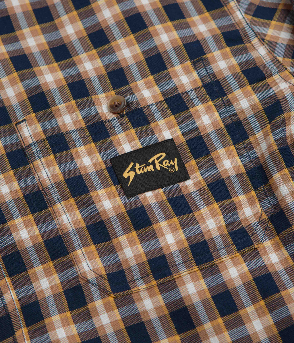 Stan Ray Flannel Shirt - Navy Check