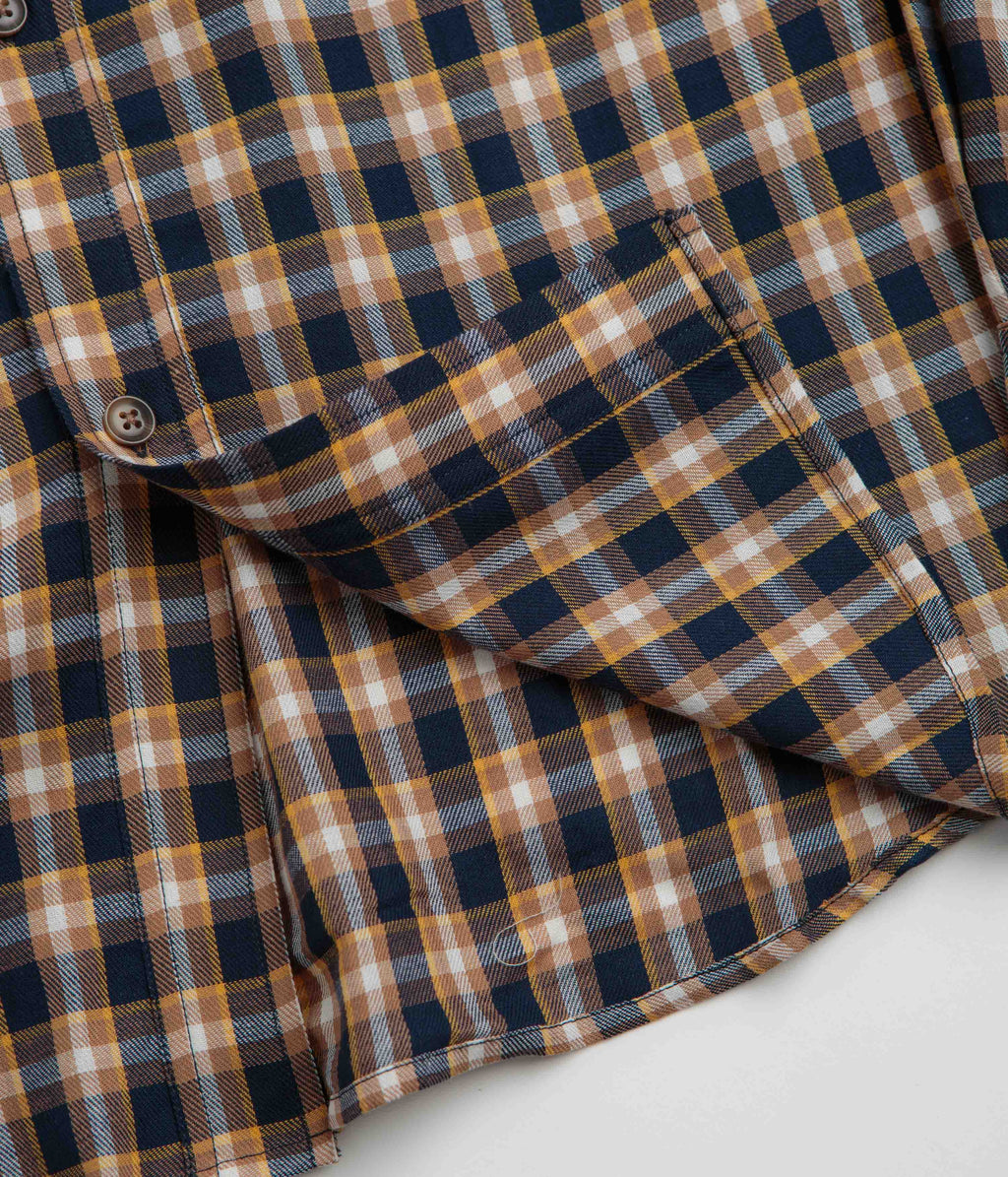 Stan Ray Flannel Shirt - Navy Check