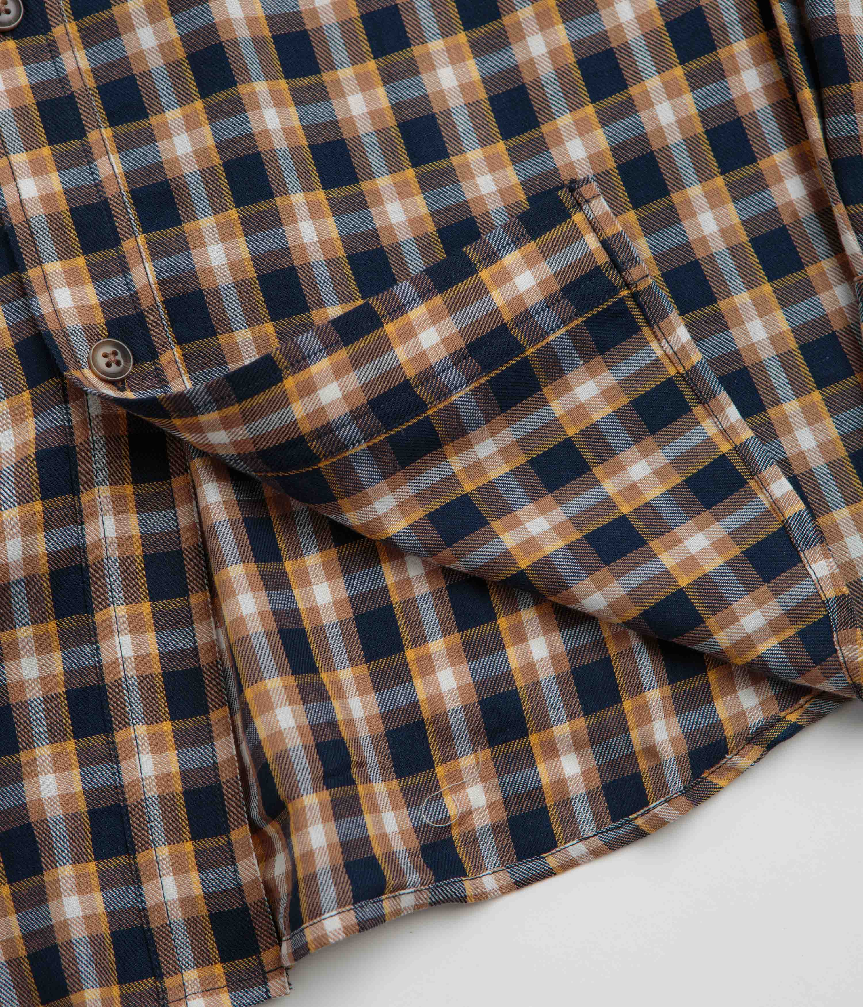 Stan Ray Flannel Shirt - Navy Check