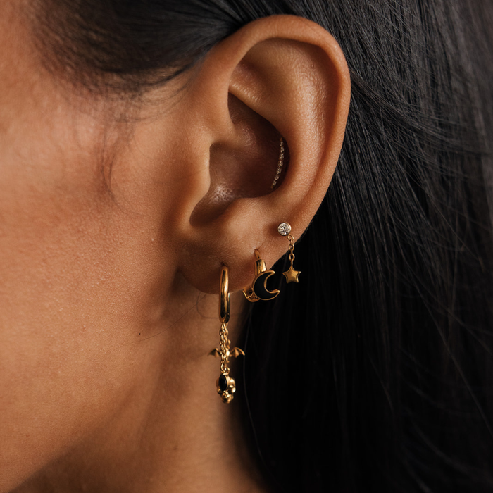 Stardrop Flat Back Stud