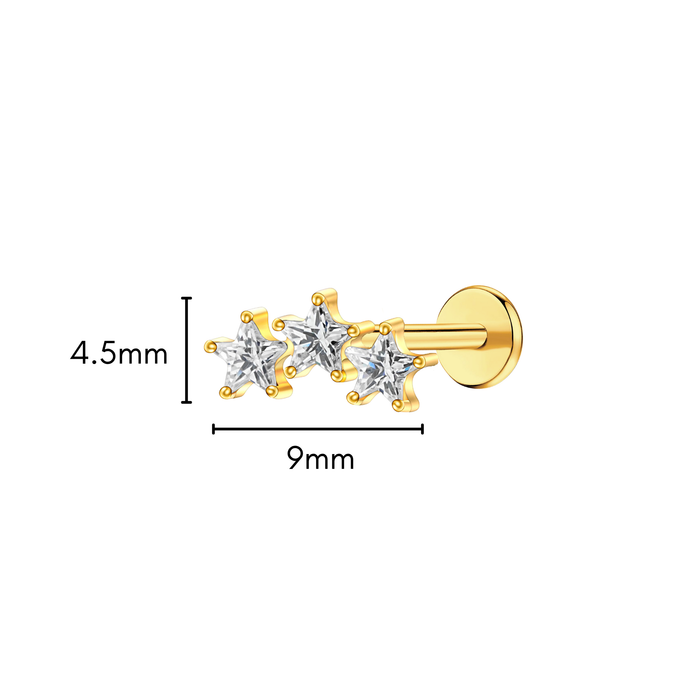 Starlight Flat Back Stud