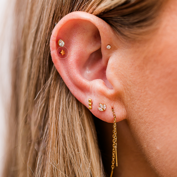 Starstruck Flat Back Stud