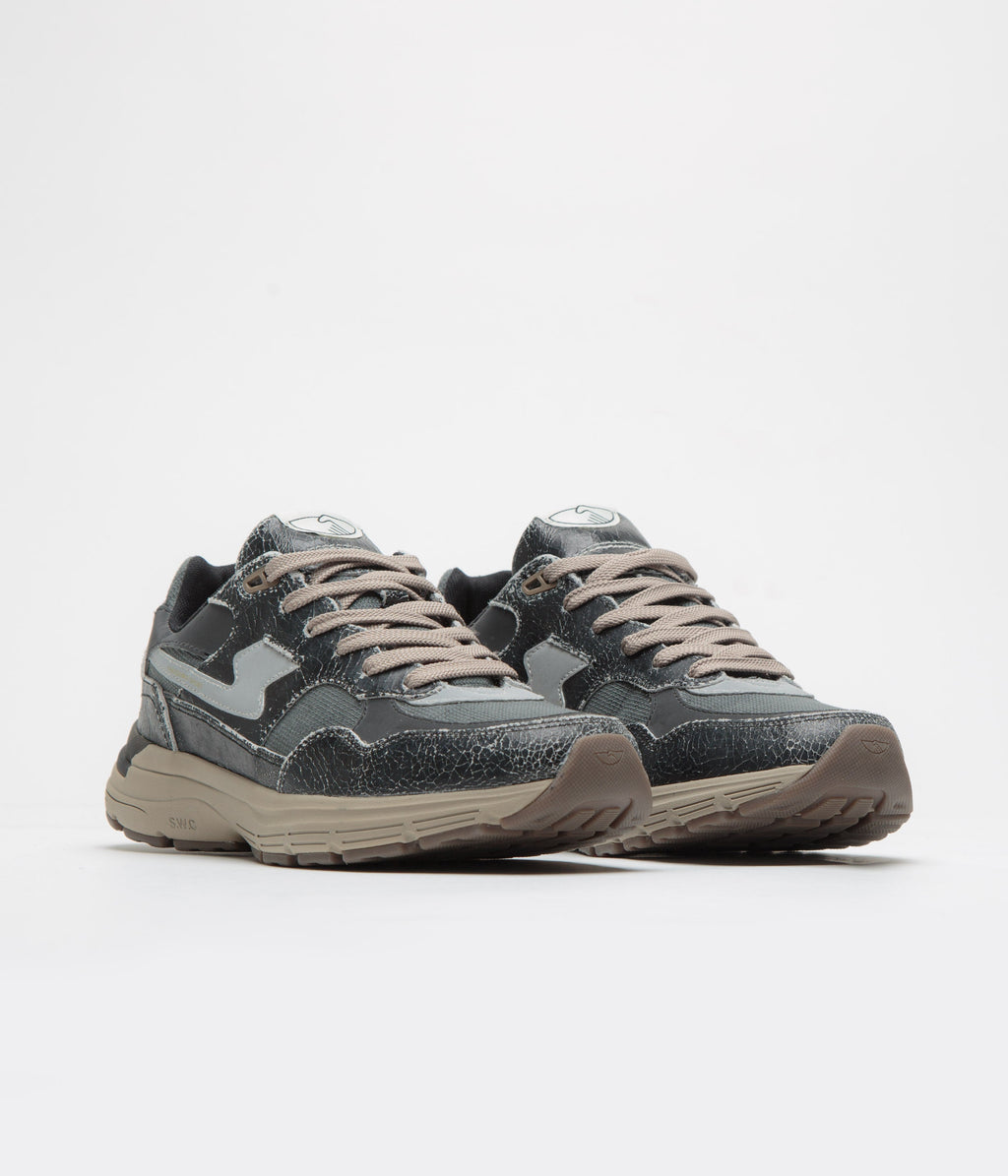 Stepney Workers Club Amiel S-Strike Geo-Merged Shoes - Cordura Black