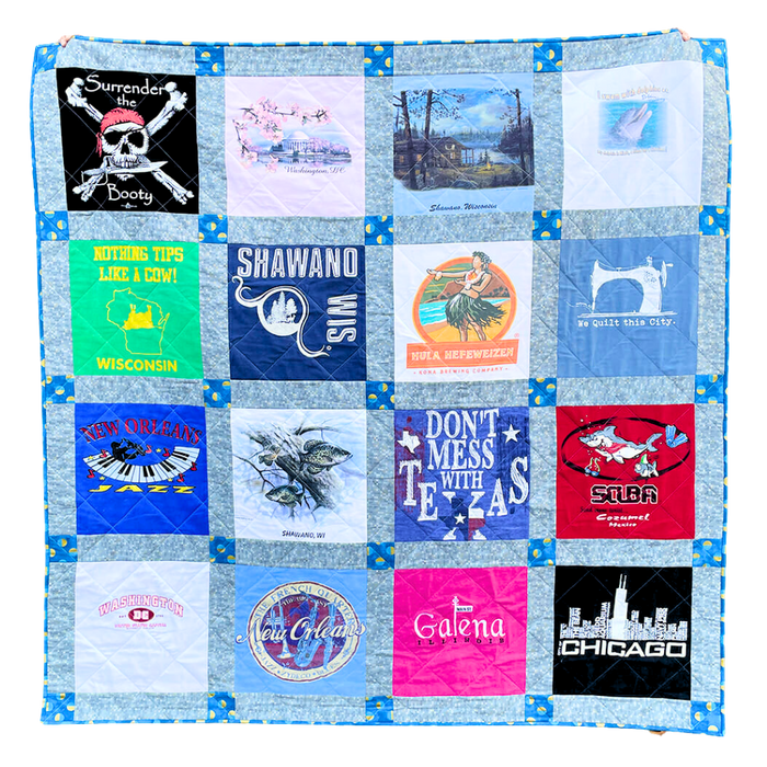 T-Shirt Quilt Class - SAT 9/12