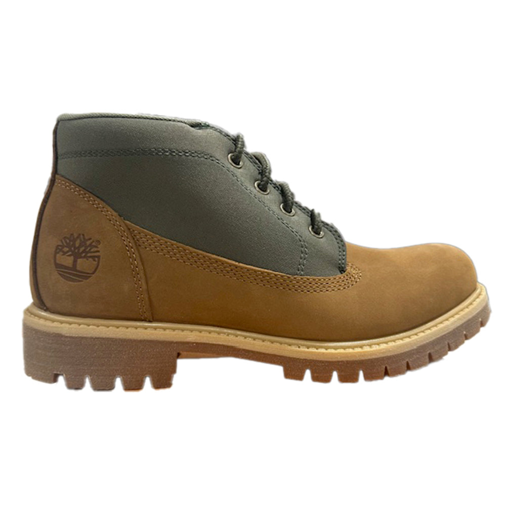 Men's Timberland Heritage Mid Lace Chukka Boot MD Brn Nubuck (TB0A431H A5F)