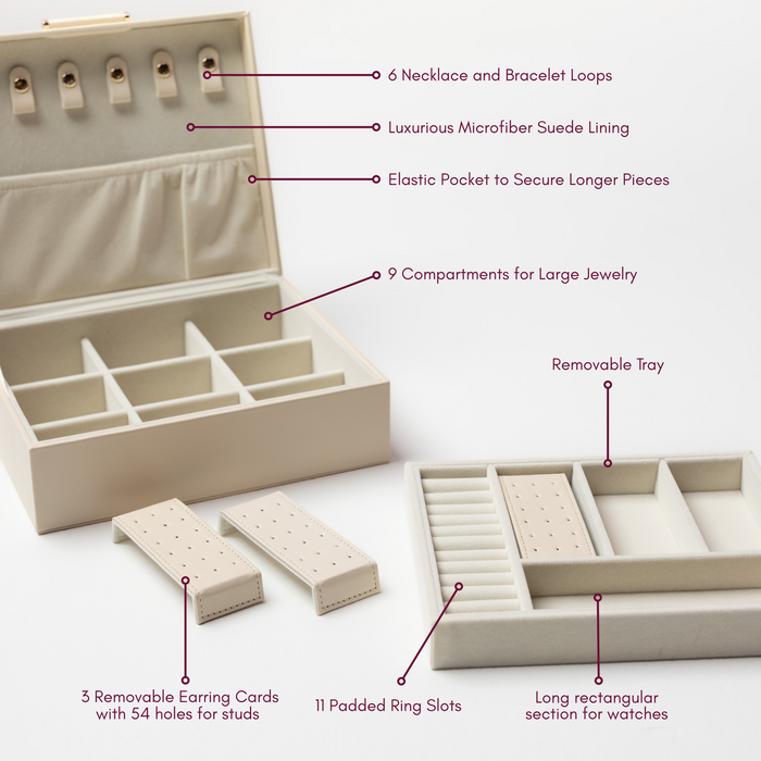 The Jewelry Box in Ivory