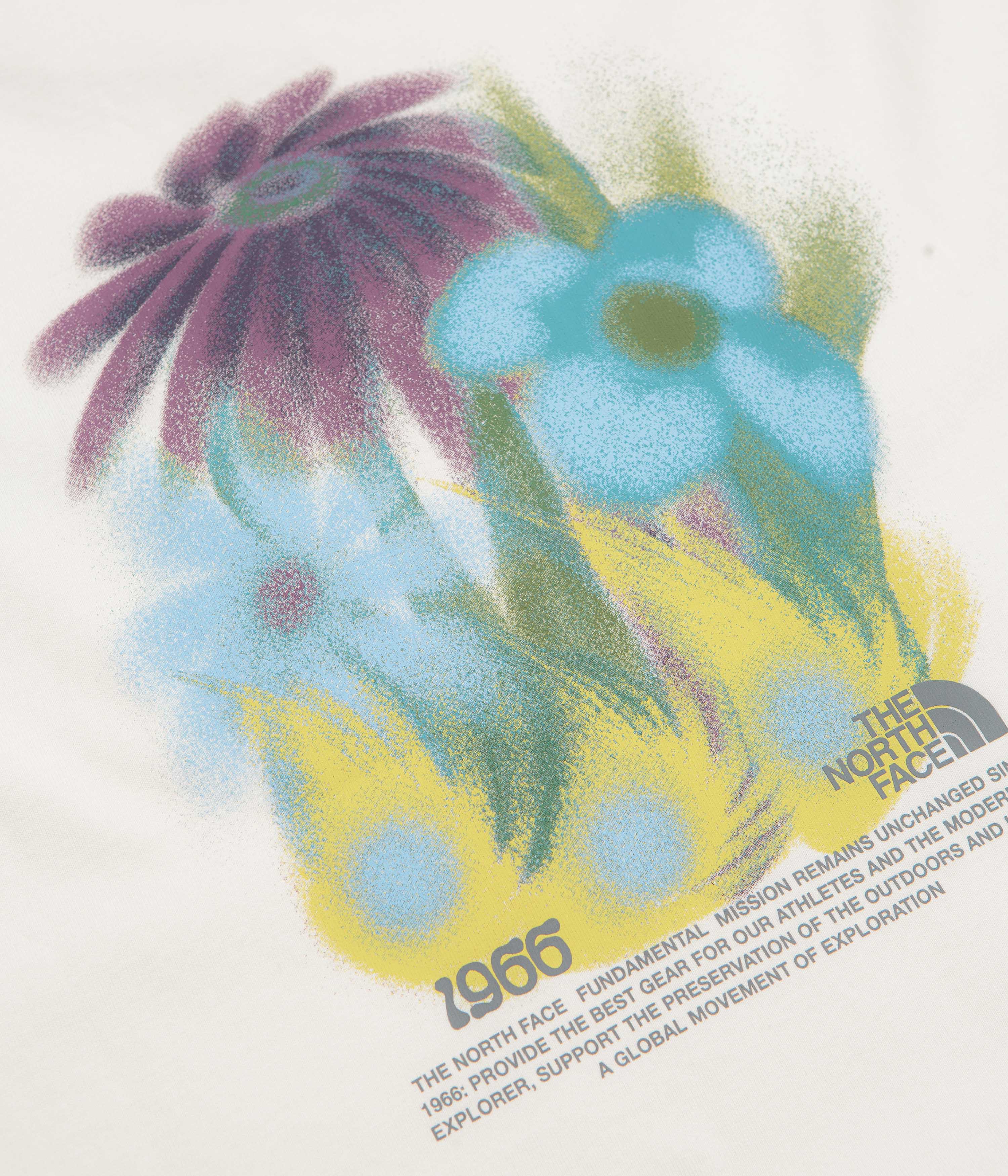 The North Face 1996 Flora Relaxed T-Shirt - White Dune