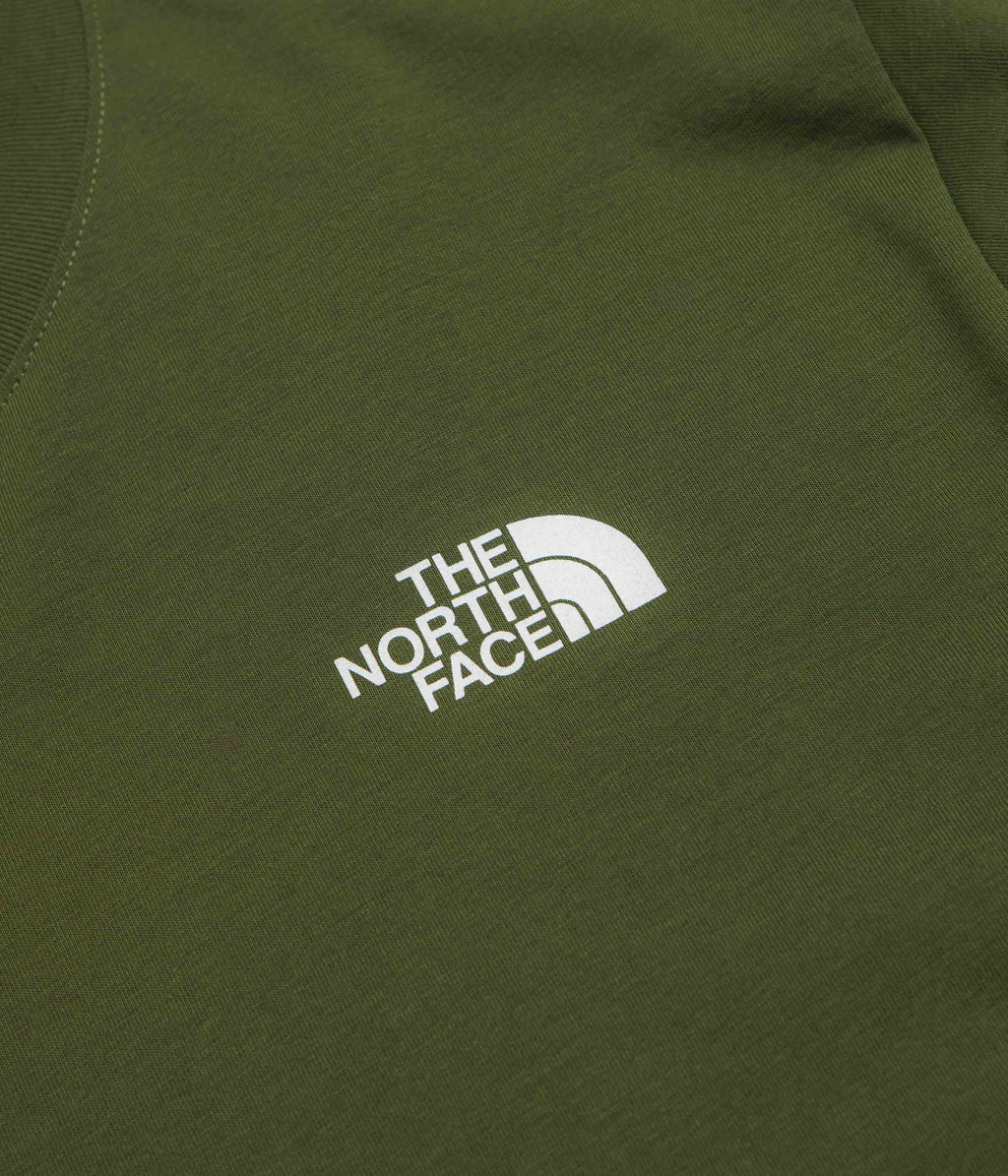 The North Face Box NSE Celebration T-Shirt - Woodland Green