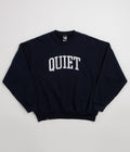 The Quiet Life Arch Applique Crewneck Sweatshirt - Navy