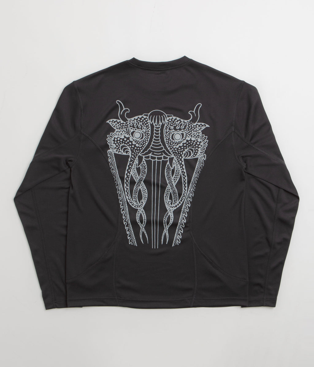 The Trilogy Tapes 3M Winter Running Long Sleeve T-Shirt - Black