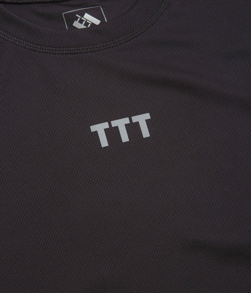 The Trilogy Tapes 3M Winter Running Long Sleeve T-Shirt - Black