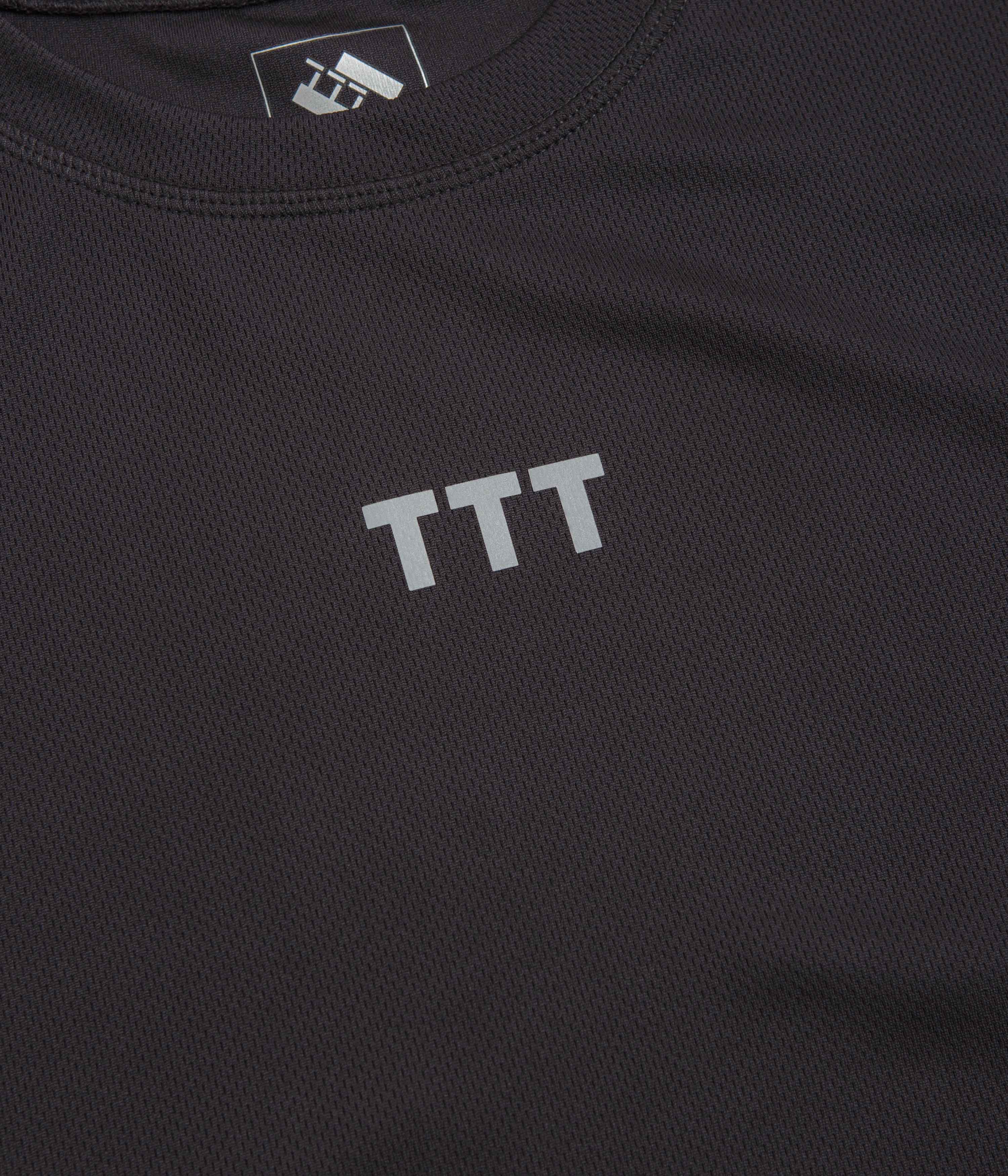 The Trilogy Tapes 3M Winter Running Long Sleeve T-Shirt - Black