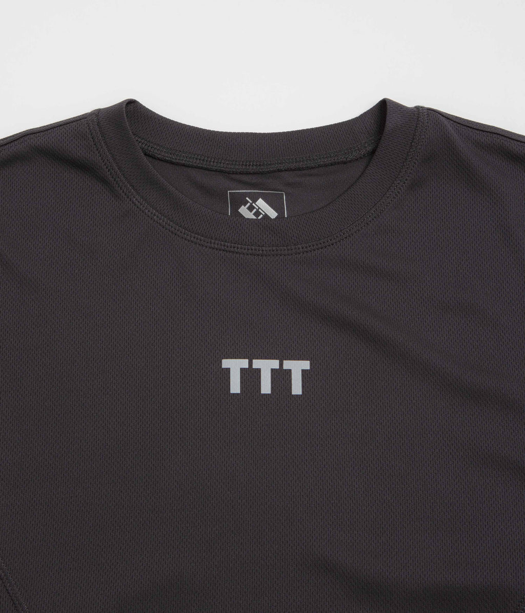 The Trilogy Tapes 3M Winter Running Long Sleeve T-Shirt - Black