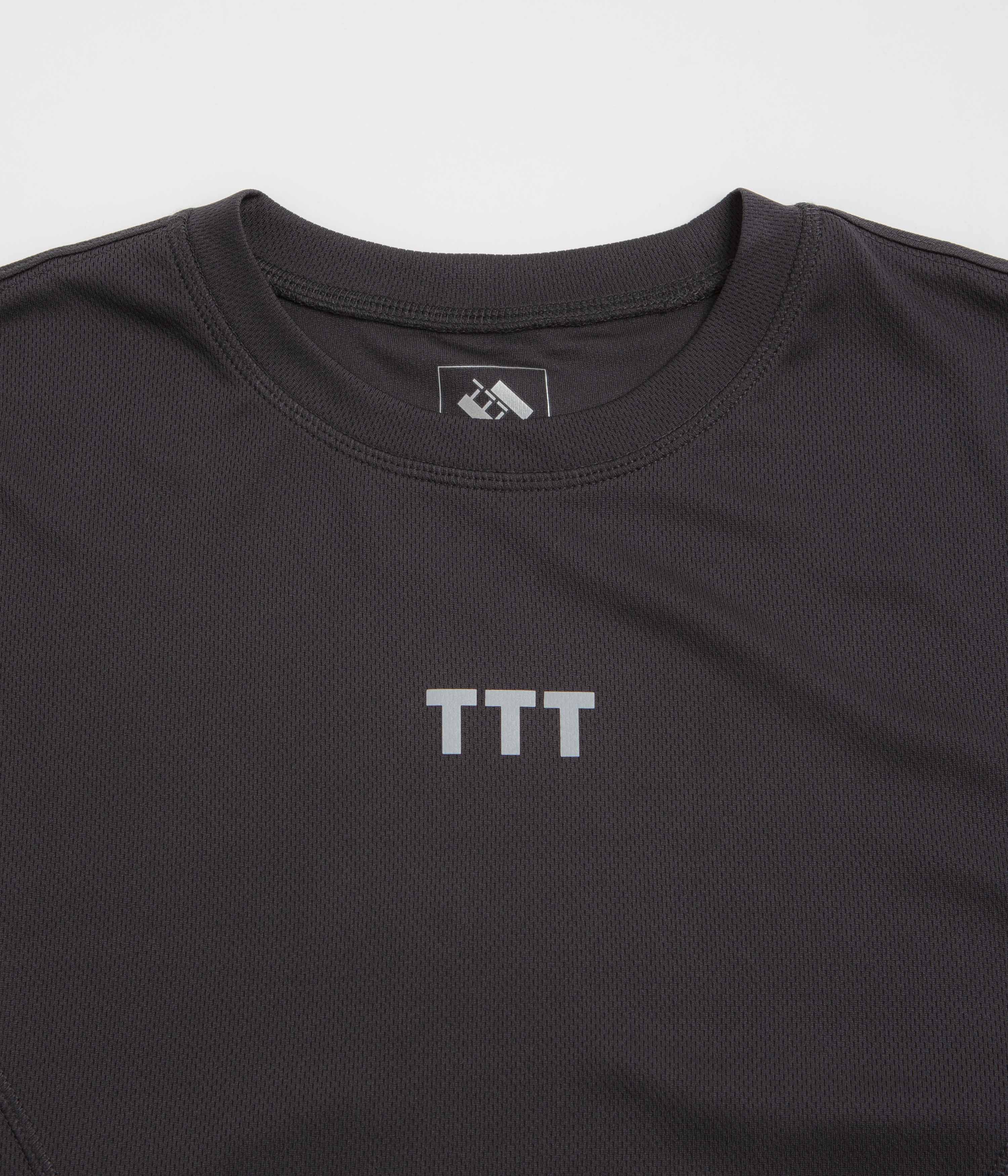 The Trilogy Tapes 3M Winter Running Long Sleeve T-Shirt - Black
