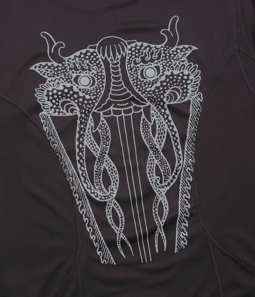 The Trilogy Tapes 3M Winter Running Long Sleeve T-Shirt - Black