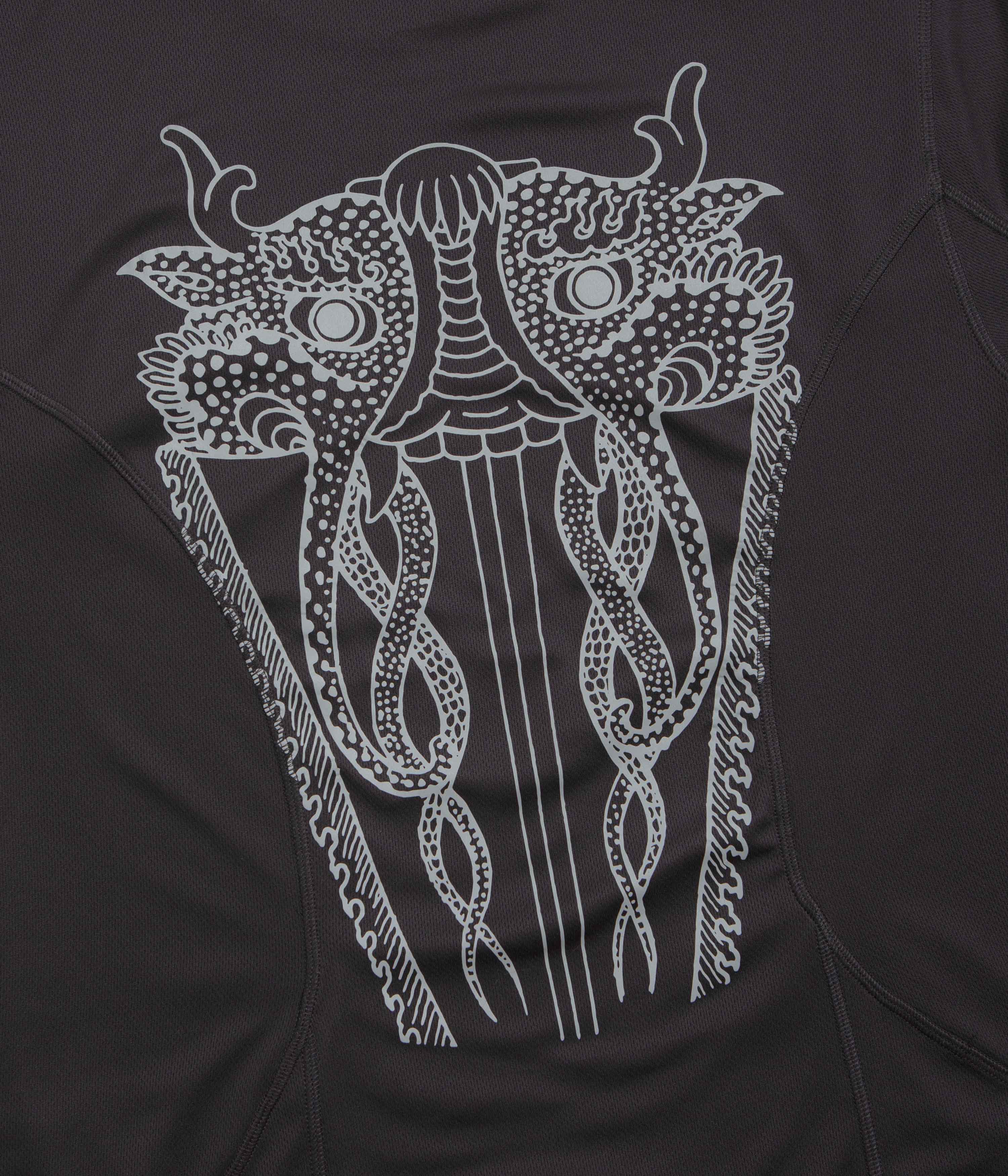 The Trilogy Tapes 3M Winter Running Long Sleeve T-Shirt - Black