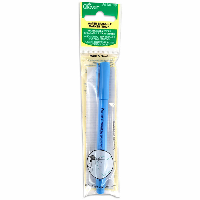 Thick Line Water Erasable Fabric Marker
