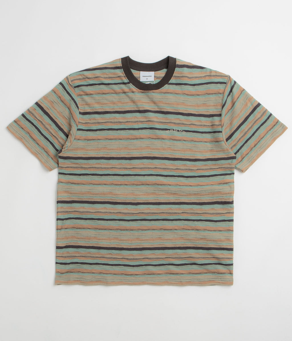 thisisneverthat Wave Jacquard T-Shirt - Burnt Orange
