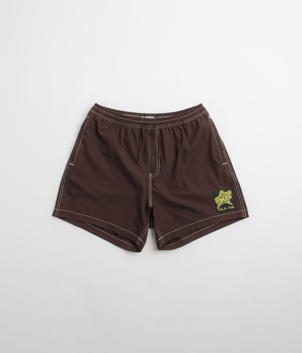 Token NRG Swim Shorts - Coffee