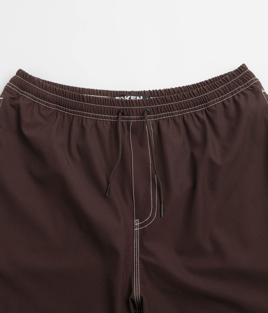 Token NRG Swim Shorts - Coffee