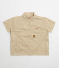 Topo Designs Womens Retro River Short Sleeve Shirt - Crackle Sesame
