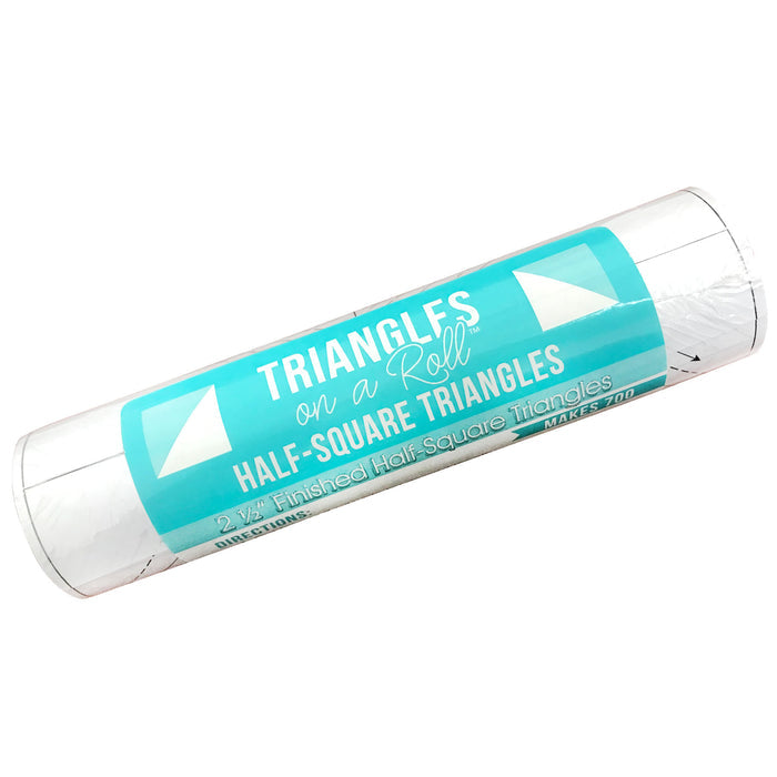 Triangles on a Roll: 2.5" Finished Half Square Triangle Paper