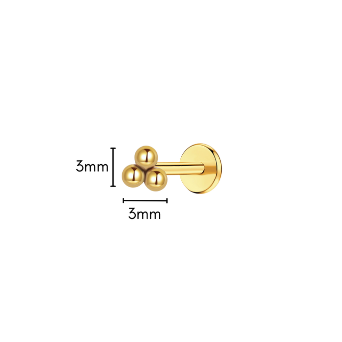 Trinity Flat Back Stud