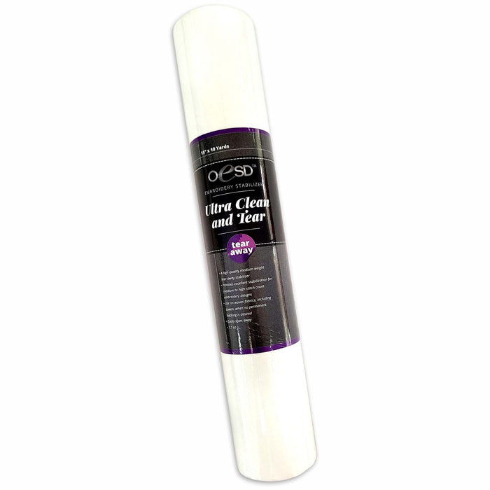 Ultra Clean and Tear OESD Tearaway Stabilizer