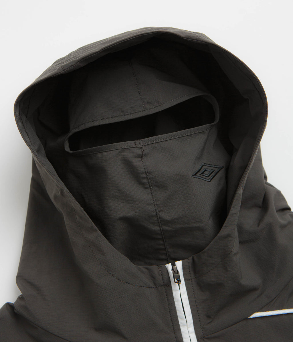 Umbro Guarding Masked Tracksuit Jacket - White / Dark Olive
